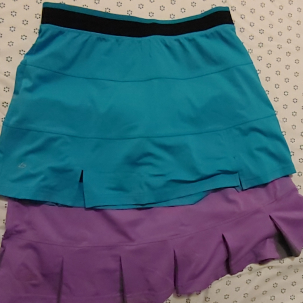 2 for $10 short skirt with shorts underneath